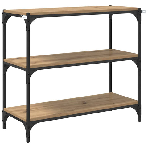 vidaXL Book Cabinet Artisan Oak 80 x 33 x 70.5 cm