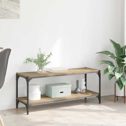 vidaXL TV Cabinet Artisan Oak 100 x 33 x 41 cm