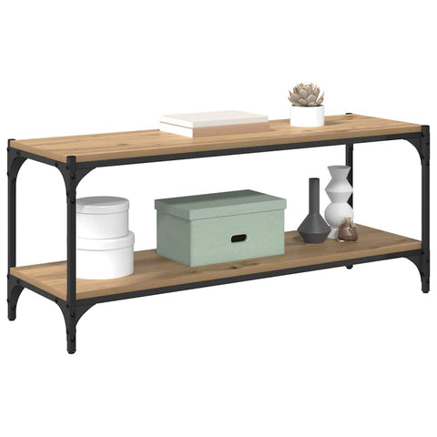 vidaXL TV Cabinet Artisan Oak 100 x 33 x 41 cm