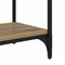 vidaXL Book Cabinet Artisan oak 100 x 33 x 71 cm Engineered wood
