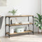 vidaXL Book Cabinet Artisan oak 100 x 33 x 71 cm Engineered wood