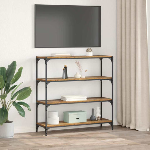 vidaXL Book Cabinet Old Wood 100 x 33 x 100 cm