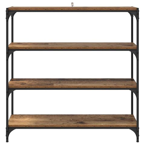 vidaXL Book Cabinet Old Wood 100 x 33 x 100 cm