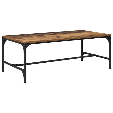 vidaXL Coffee Table Old Wood 100 x 50 x 35 cm Engineered Wood
