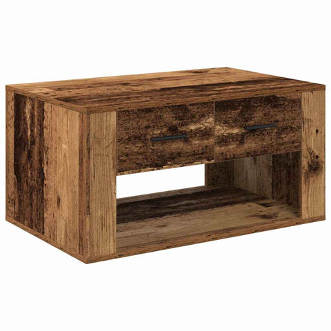 vidaXL Coffee Table Old Wood 80 x 50 x 40 cm Engineered Wood