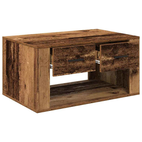 vidaXL Coffee Table Old Wood 80 x 50 x 40 cm Engineered Wood