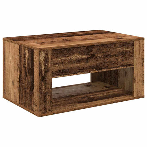 vidaXL Coffee Table Old Wood 80 x 50 x 40 cm Engineered Wood