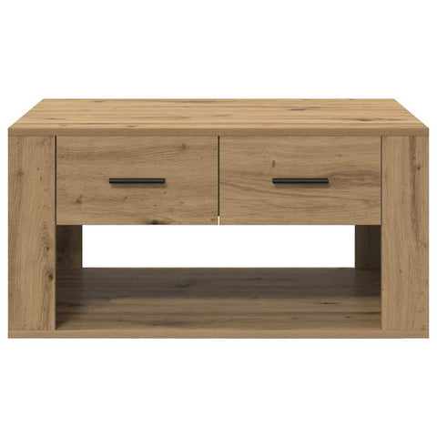 vidaXL Coffee Table Artisan Oak 80 x 50 x 40 cm Engineered Wood