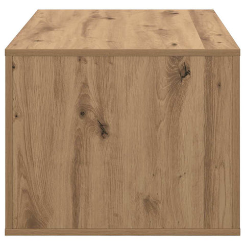 vidaXL Coffee Table Artisan Oak 80 x 50 x 40 cm Engineered Wood