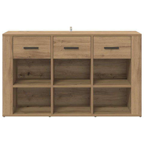 vidaXL Sideboard Artisan Oak 100 x 30 x 59.5 cm Engineered Wood