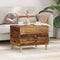 vidaXL Bedside Cabinet Old wood 60 x 44.5 x 45 cm Engineered wood
