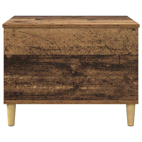 vidaXL Bedside Cabinet Old wood 60 x 44.5 x 45 cm Engineered wood