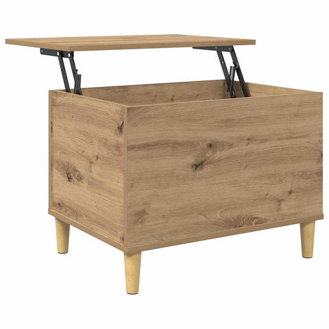 vidaXL Bedside Cabinet Artisan oak 60 x 44.5 x 45 cm Engineered wood