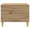 vidaXL Bedside Cabinet Artisan oak 60 x 44.5 x 45 cm Engineered wood
