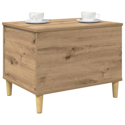 vidaXL Bedside Cabinet Artisan oak 60 x 44.5 x 45 cm Engineered wood