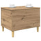 vidaXL Bedside Cabinet Artisan oak 60 x 44.5 x 45 cm Engineered wood