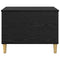 vidaXL Bedside Cabinet Black oak 60 x 44.5 x 45 cm Engineered wood