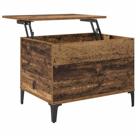 vidaXL Coffee Table Old wood 60 x 44.5 x 45 cm Engineered wood
