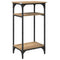 vidaXL Side Table Manual Artisan oak 40 x 30 x 75 cm Engineered wood