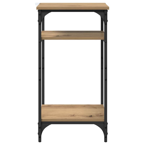 vidaXL Side Table Manual Artisan Oak 40 x 30 x 75 cm Engineered Wood