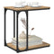 vidaXL Side Table Artisan oak 50 x 35 x 52 cm Engineered wood