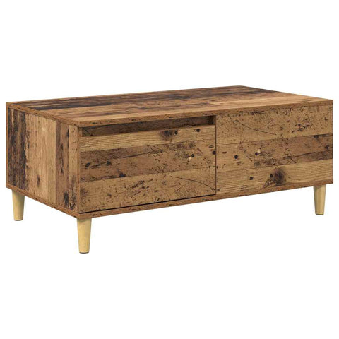 vidaXL Coffee Table Old Wood 90 x 50 x 35 cm Engineered Wood