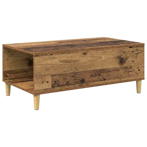 vidaXL Coffee Table Old Wood 90 x 50 x 35 cm Engineered Wood