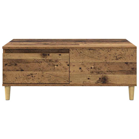 vidaXL Coffee Table Old Wood 90 x 50 x 35 cm Engineered Wood