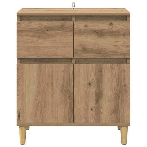 vidaXL Sideboard Artisan Oak 60 x 35 x 70 cm Engineered Wood