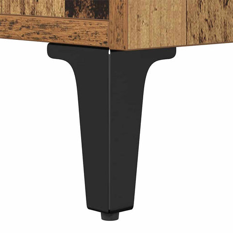 vidaXL Bedside Cabinet Old wood 40 x 35 x 70 cm Engineered wood