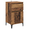 vidaXL Bedside Cabinet 2 pcs Old wood 40 x 35 x 70 cm Engineered wood