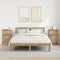 vidaXL Bedside Cabinet with Drawer 2 pcs Artisan oak 40 x 35 x 70 cm