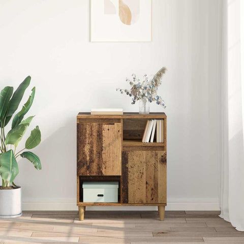 vidaXL Sideboard Old wood 35 x 60 x 70 cm Engineered wood