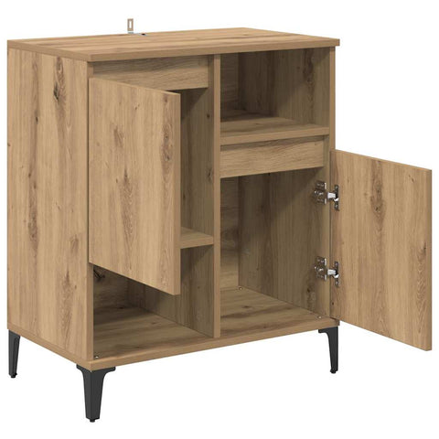 vidaXL Sideboard Artisan oak 60 x 35 x 70 cm Engineered wood