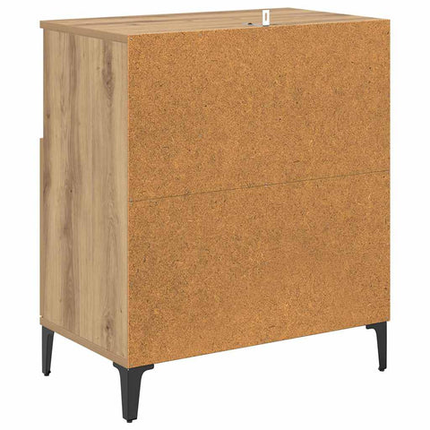 vidaXL Sideboard Artisan oak 60 x 35 x 70 cm Engineered wood