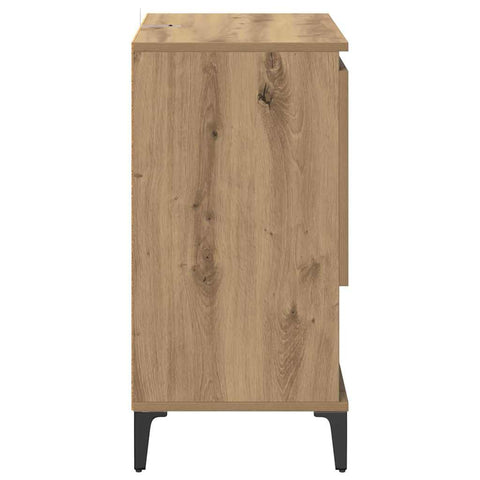 vidaXL Sideboard Artisan oak 60 x 35 x 70 cm Engineered wood