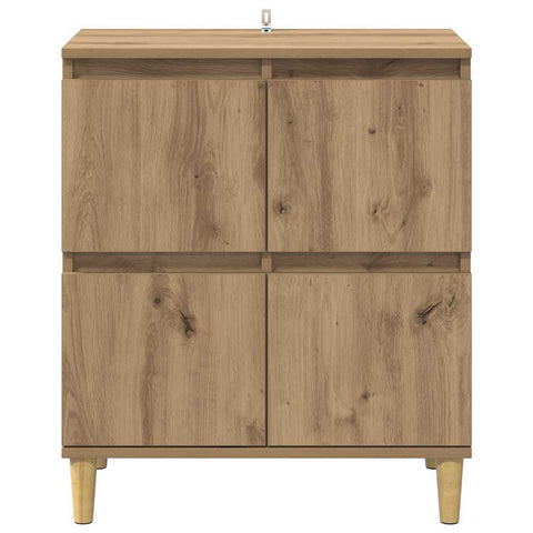 vidaXL Sideboard Artisan Oak 60 x 35 x 70 cm Engineered Wood