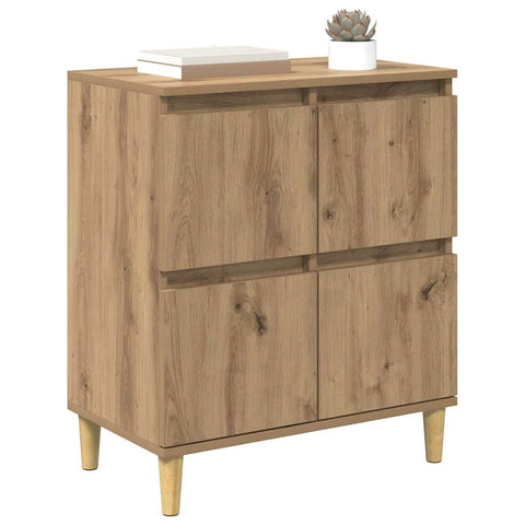 vidaXL Sideboard Artisan Oak 60 x 35 x 70 cm Engineered Wood