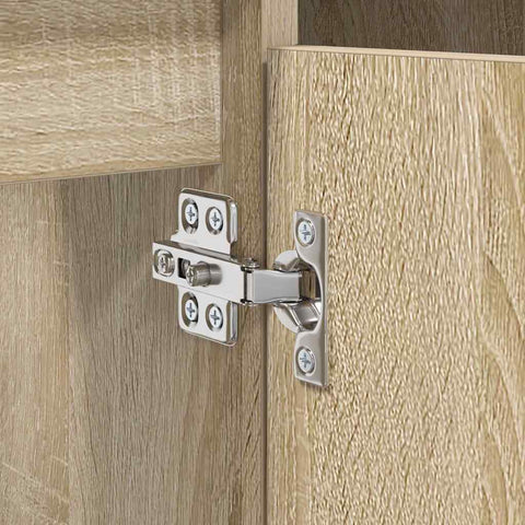 vidaXL Sink cabinet with Shelf with Storage Sonoma Oak 80 x 33 x 60 cm