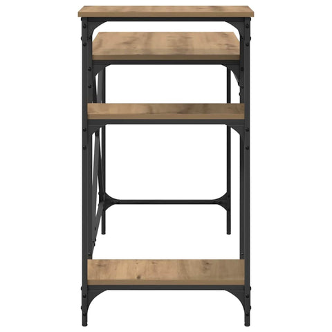 vidaXL Desk Artisan Oak 105 x 50 x 90 cm Engineered Wood