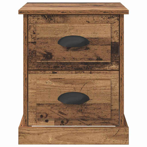 vidaXL Bedside Cabinet Old wood 39 x 39 x 47.5 cm Engineered wood