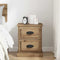 vidaXL Bedside Cabinet Artisan oak 39 x 39 x 47.5 cm Engineered wood