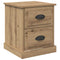 vidaXL Bedside Cabinet Artisan oak 39 x 39 x 47.5 cm Engineered wood