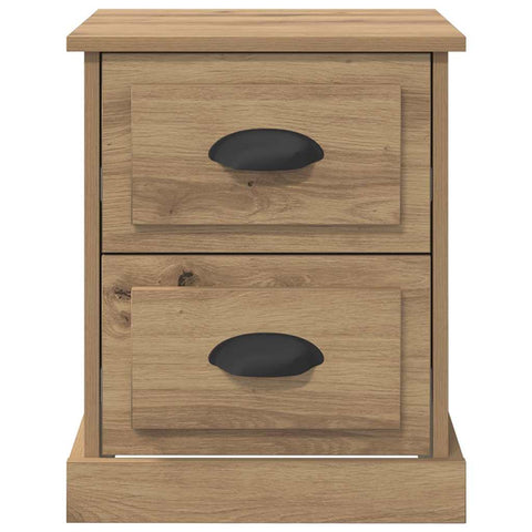 vidaXL Bedside Cabinet Artisan oak 39 x 39 x 47.5 cm Engineered wood