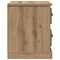 vidaXL Bedside Cabinet Artisan oak 39 x 39 x 47.5 cm Engineered wood