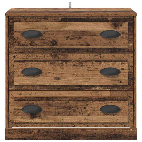 vidaXL Sideboard Old Wood 70 x 35.5 x 67.5 cm Engineered Wood