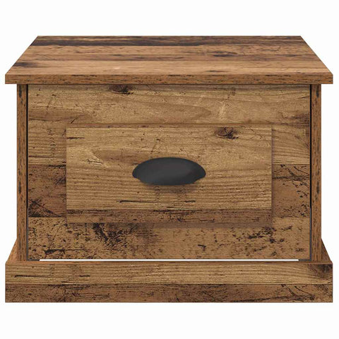 vidaXL Coffee Table Old wood 50 x 50 x 35 cm Engineered wood