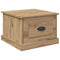 vidaXL Coffee Table Artisan oak 50 x 50 x 35 cm Engineered wood