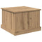 vidaXL Coffee Table Artisan oak 50 x 50 x 35 cm Engineered wood