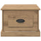 vidaXL Coffee Table Artisan oak 50 x 50 x 35 cm Engineered wood